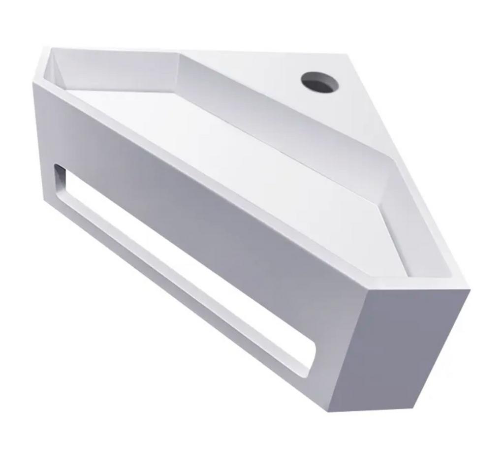 PROMO!! Hoek wastafel nieuw in doos, Enlèvement, Neuf, Lavabo