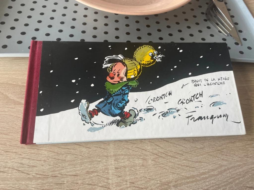 Franquin Noël et l elaoin / Crontch crontch/ NUM 750 EX, Enlèvement ou Envoi, Une BD, Comme neuf, Franquin