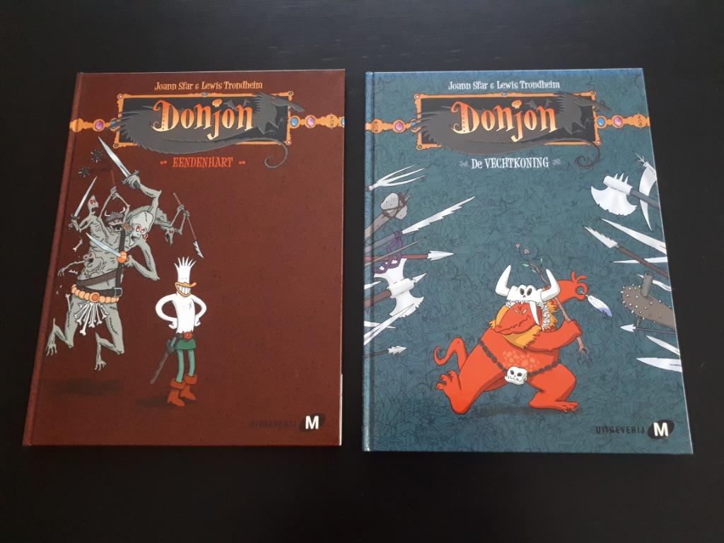 Donjon Zenit 1 t/m 4 + Donjon Ochtendgloren -97 (HC) 5x, Boeken, Stripverhalen, Nieuw, Ophalen of Verzenden, Lewis Trondheim, Meerdere stripboeken