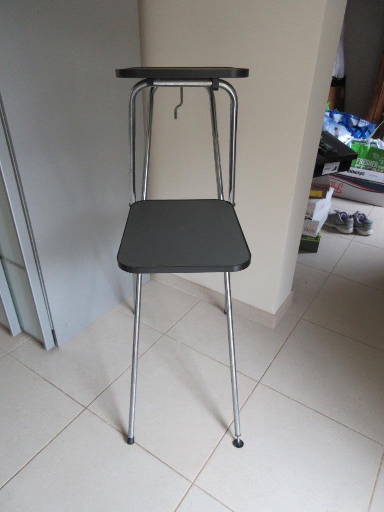 Diatafel projectietafel voor dia film vintage grijze kleur, Ophalen