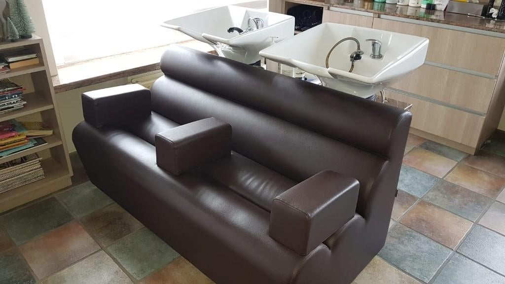 Wasbakken,wasunits kapsalon, Ophalen