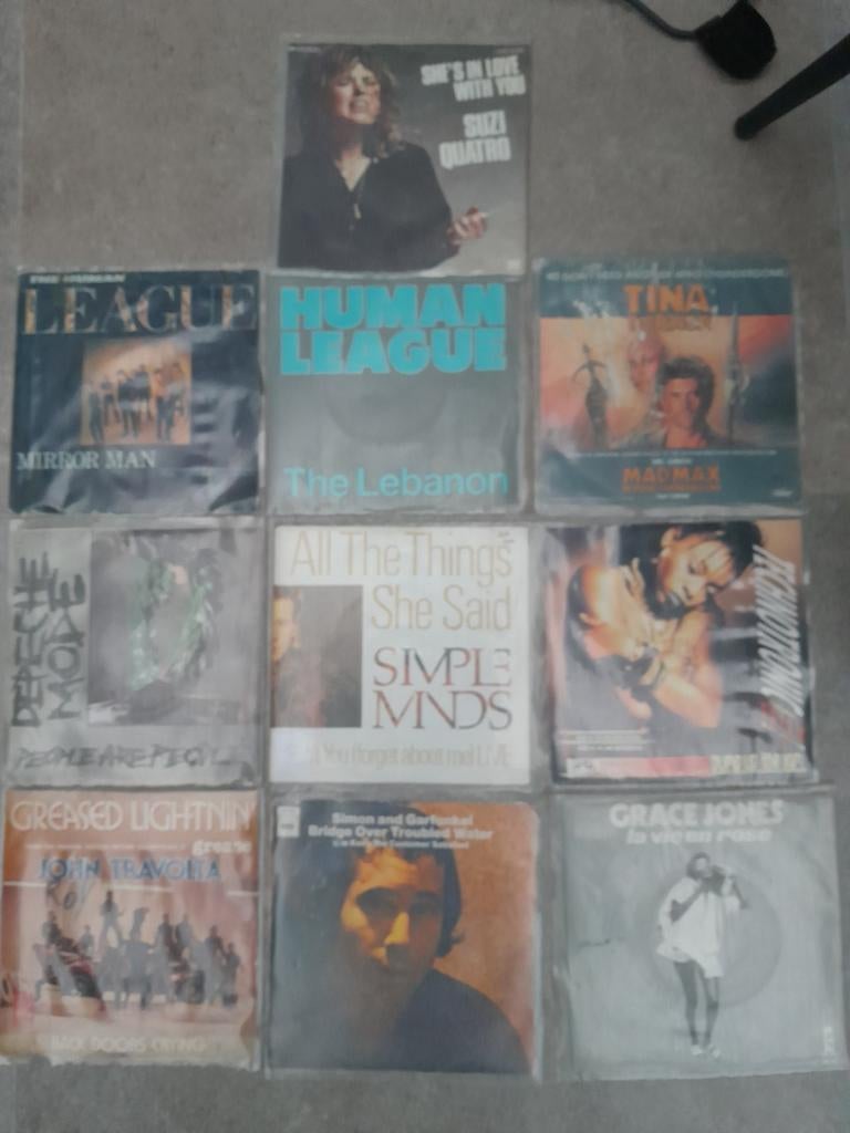 Lot TOP singles, Cd's en Dvd's, Ophalen of Verzenden, Gebruikt, Single
