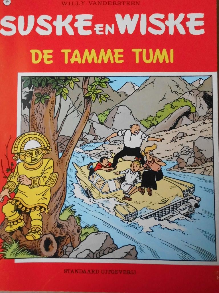 Suske en Wiske - De Tamme Tumi, Gelezen, Willy Vandersteen, Eén stripboek, Ophalen of Verzenden