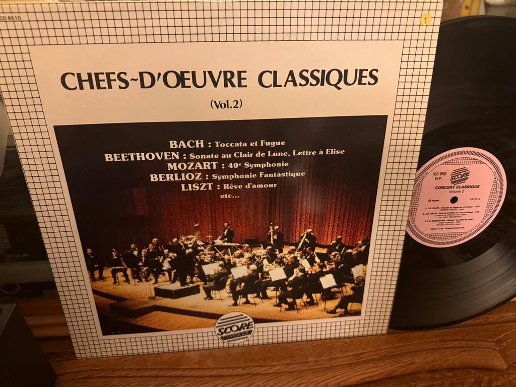 Chefs - D’oeuvre Classiques, Cd's en Dvd's, Vinyl | Klassiek, Overige typen, Ophalen of Verzenden, Zo goed als nieuw, 12 inch