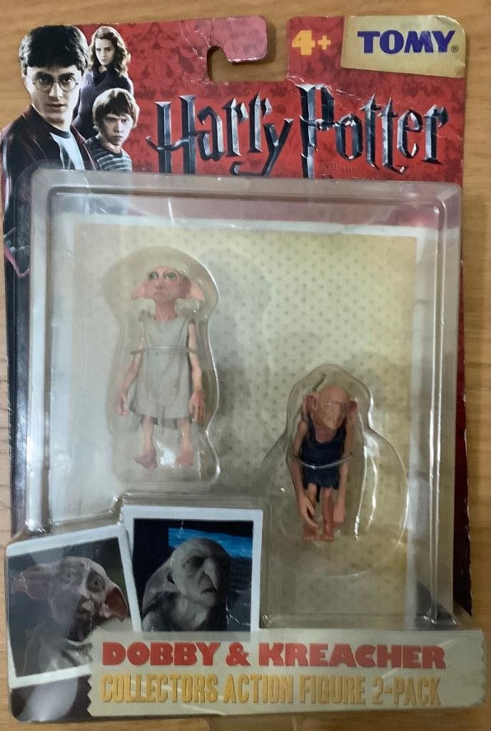 Tomy: Harry Potter Dobby & Kreacher Figure Zeldzaam !, Enlèvement ou Envoi, Neuf, Figurine