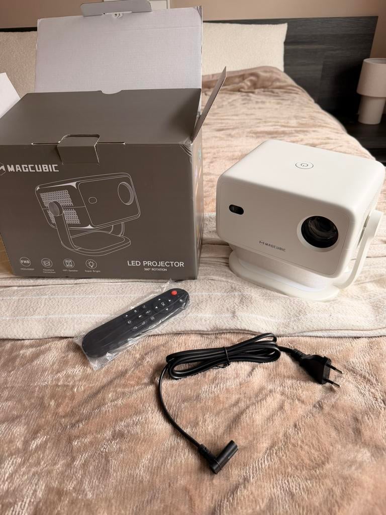 Projector cinema, Audio, Tv en Foto, Ophalen, LED, Nieuw, Magcubic
