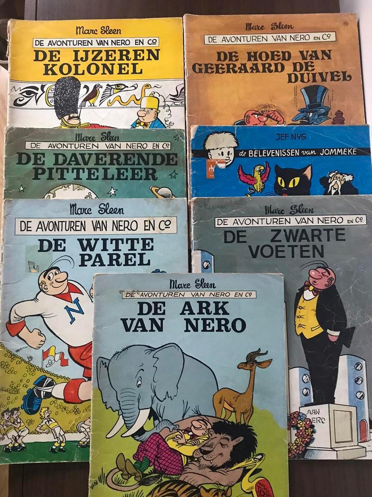 De avonturen van Nero en Co & De zwarte bomma - Jommeke, Boeken, Ophalen of Verzenden, Gelezen