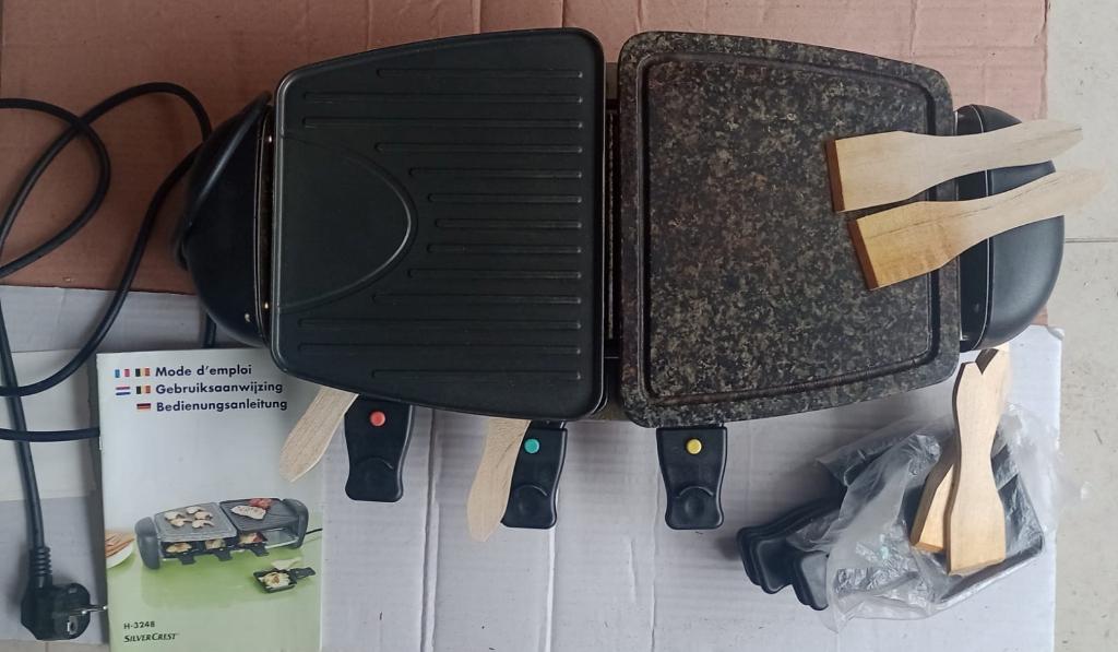 Raclette 8 personen, Ophalen, Gebruikt, Tafelgrill