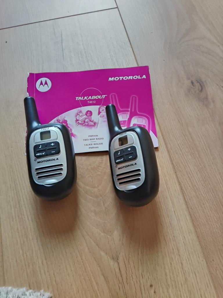 Radio talkie-walkie Motorola, Enlèvement ou Envoi, Utilisé, Talkie-walkie ou Walkie-talkie