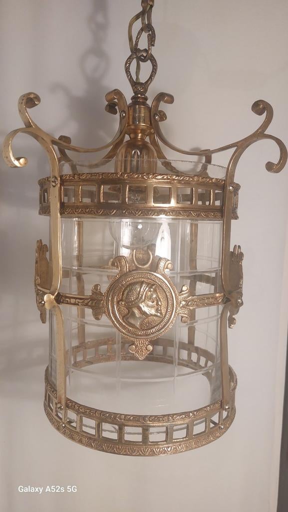 Hallantaarn Empire of Napoleon lll., Antiek en Kunst, Antiek | Verlichting, Ophalen