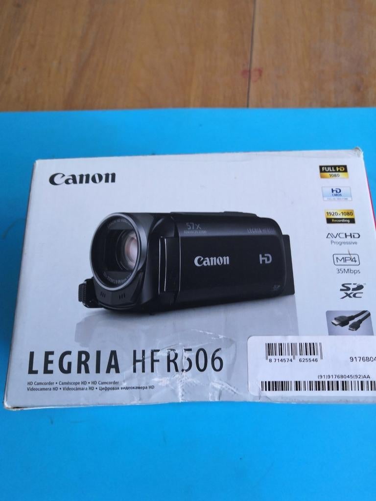 Canon legria HF R506, Ophalen of Verzenden, Zo goed als nieuw