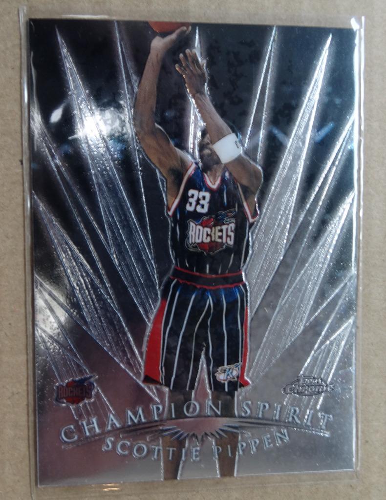 1999 NBA basketball Chrome S. Pippen #CS7 "Champion Spirit", Verzenden, Nieuw, Overige typen