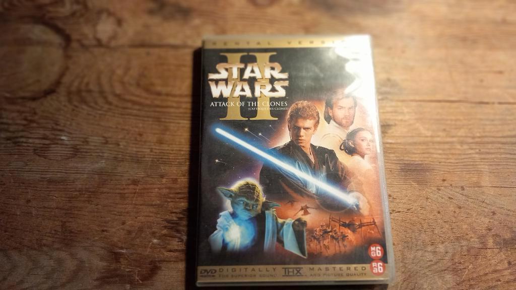 Star wars dvd episode 2, Verzamelen, Ophalen of Verzenden, Zo goed als nieuw, Overige typen