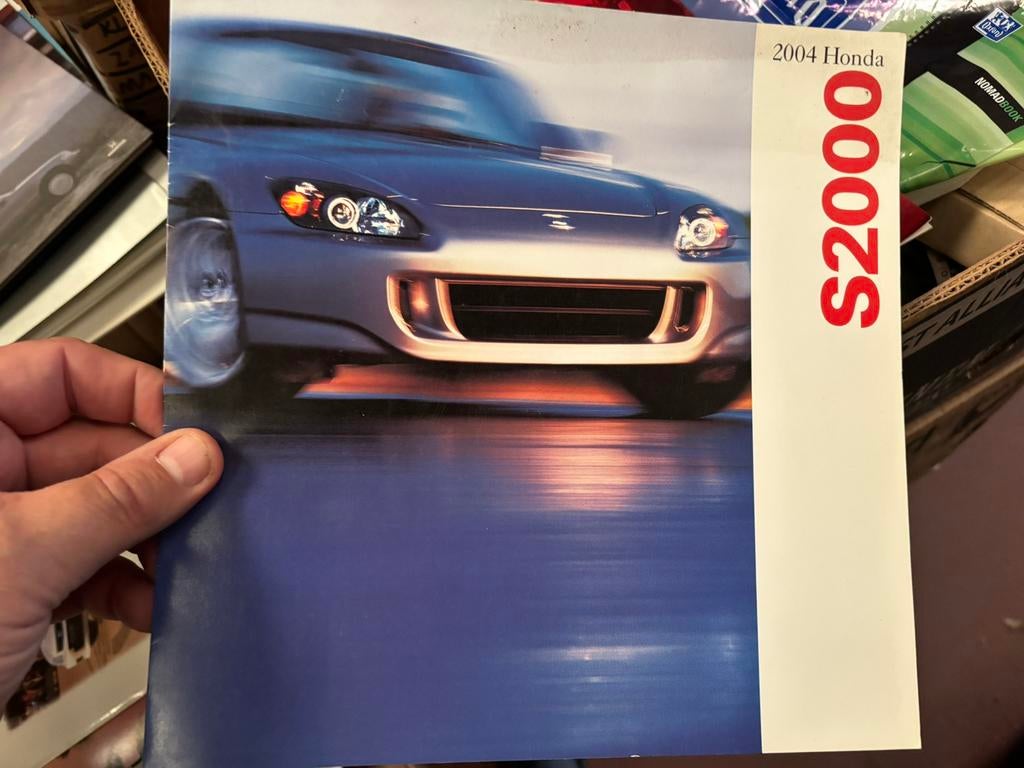 Brochure Canada Honda S2000 AP2, Ophalen of Verzenden, Zo goed als nieuw, Honda