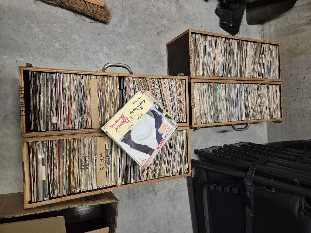 Grote  partij 45 toeren singels, Cd's en Dvd's, Ophalen, Gebruikt, Overige genres, Single