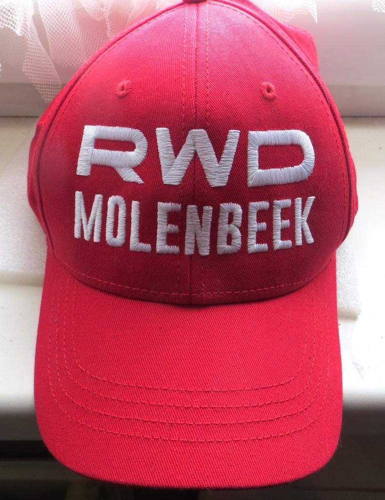 CASQUETTE ROUGE RWDM - FOOTBALL, Envoi, Neuf, Casquette ou Bonnet