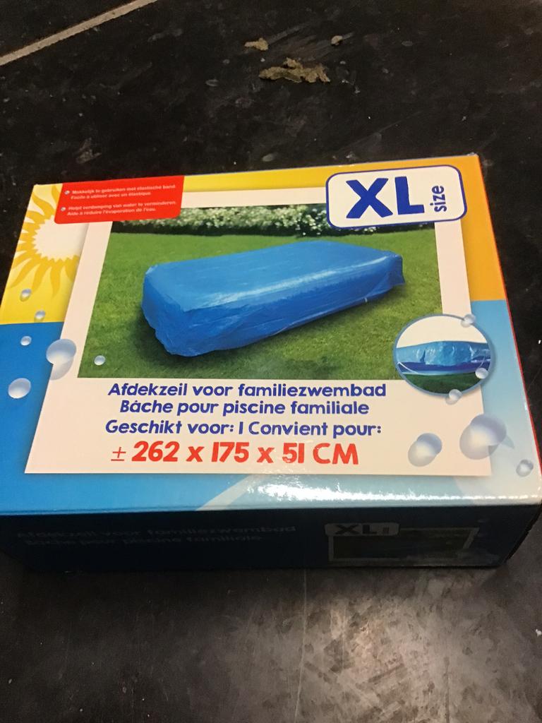 Afdekzeil zwembad, Enlèvement, Comme neuf, Couverture de piscine