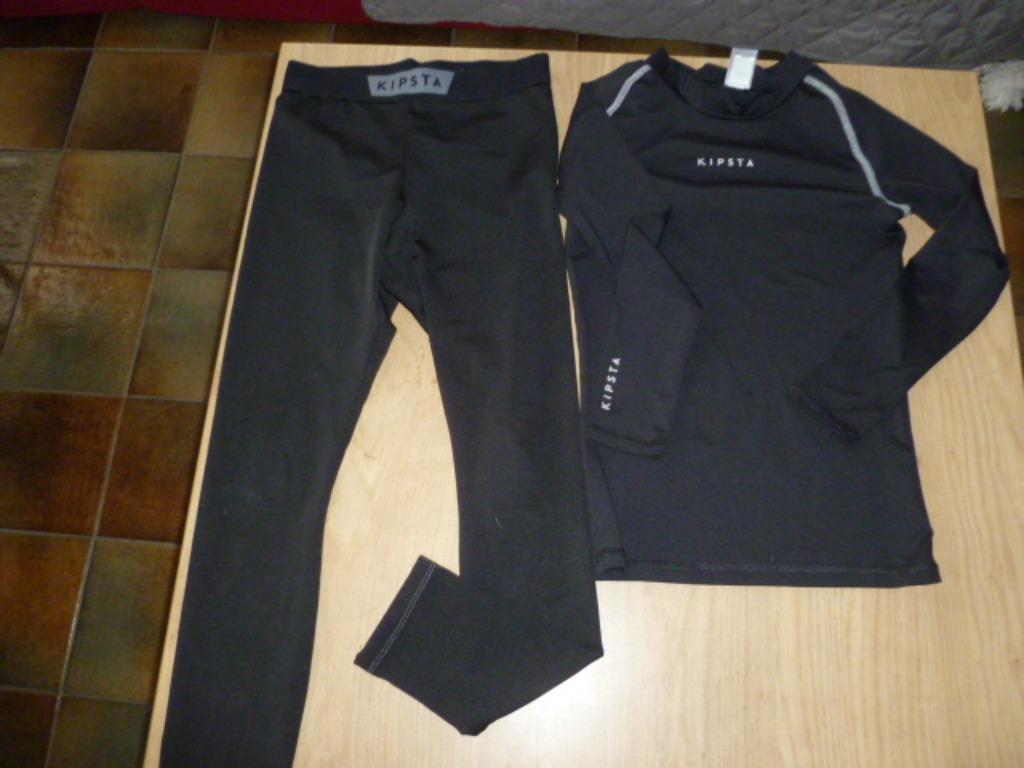 sport shirt en broek meisjes, maat 140. KIPSTA., Ophalen of Verzenden, Broek