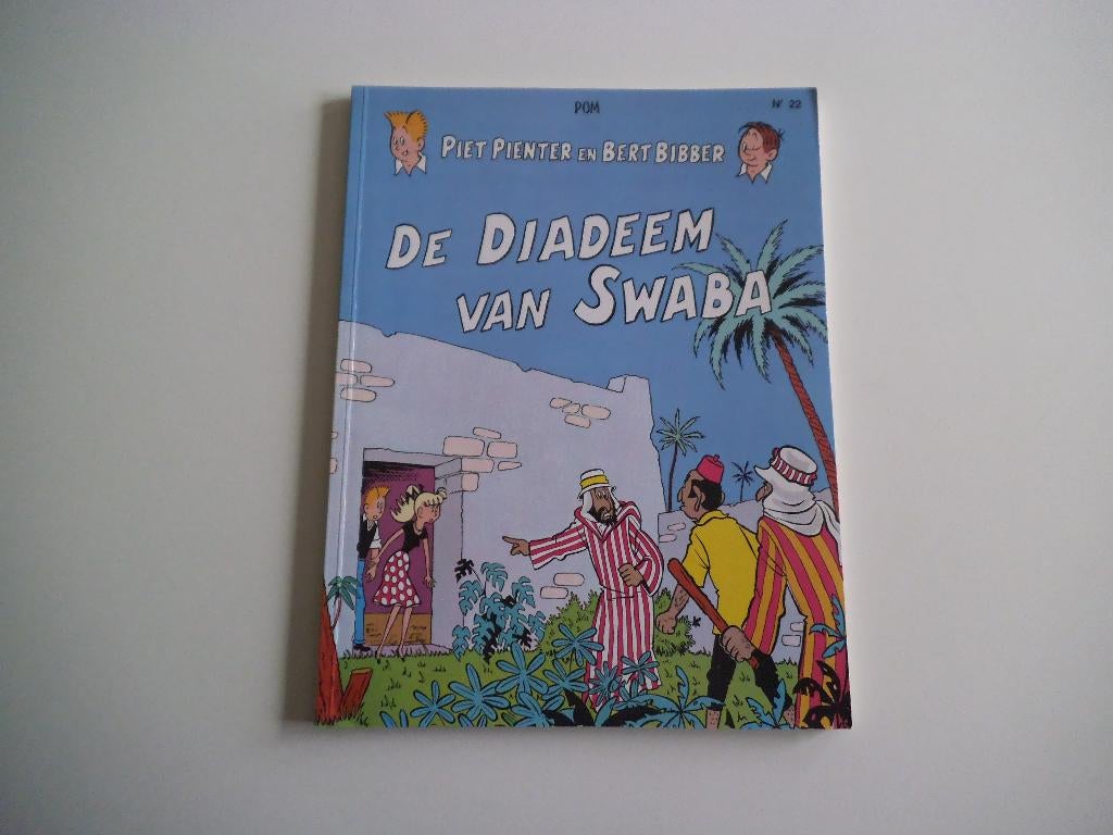 Piet pienter en Bert Bibber 22 De diadeem van Swaba, Livres, BD, Utilisé, Une BD, Enlèvement ou Envoi