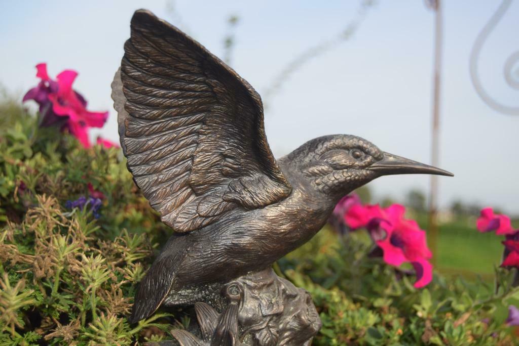 Dierlijk brons, de ijsvogel, Ophalen of Verzenden, Brons