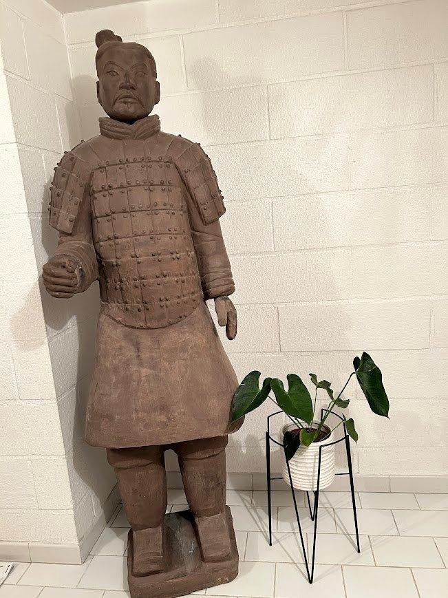 Terracotta krijger Chinees leger (levensgroot H:187 cm), Ophalen