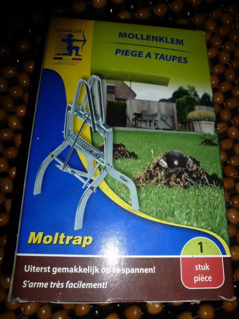 mollenklem edialux, Tuin en Terras, Ophalen of Verzenden, Zo goed als nieuw, Ongediertebestrijding
