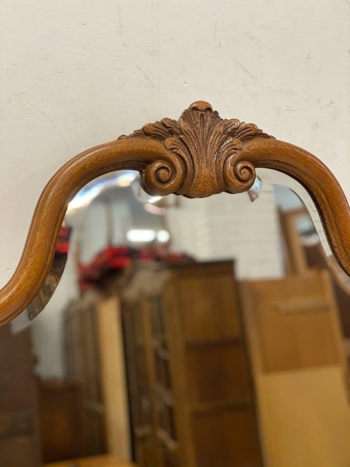Miroir ancien en bois, Enlèvement, 50 à 100 cm, Moins de 100 cm