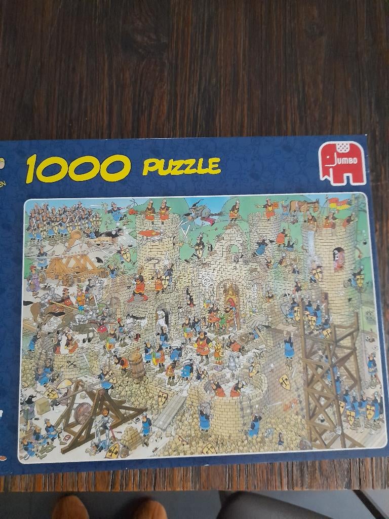 Puzzel Jan Van Haasteren, Enlèvement, 500 à 1500 pièces, Utilisé, Puzzle