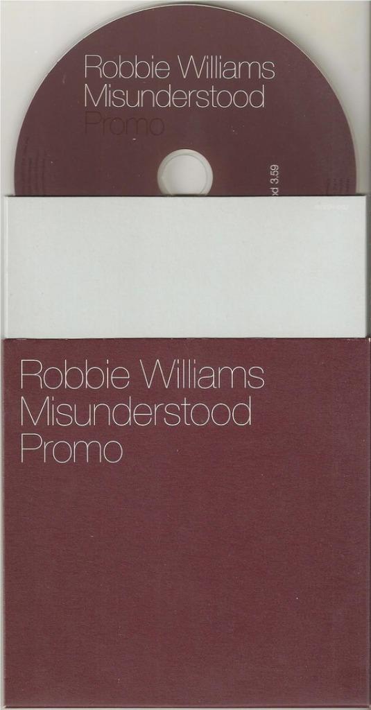 CD PROMO Robbie Williams – Misunderstood, Cd's en Dvd's, Verzenden, Zo goed als nieuw