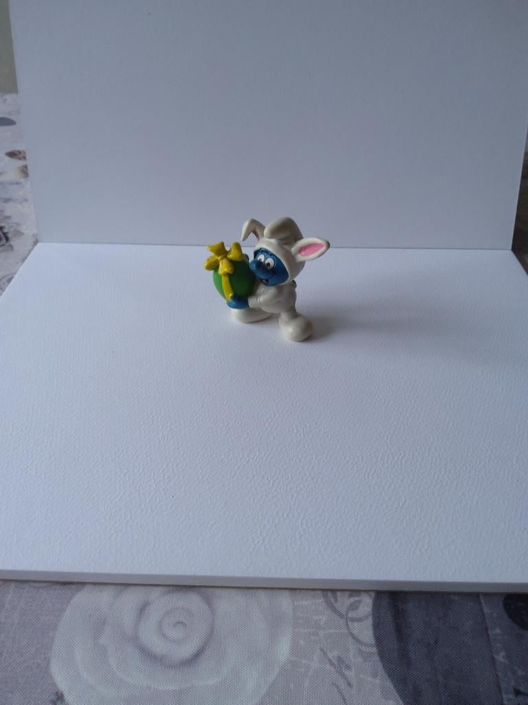 Paashaas Smurf, Verzamelen, Ophalen of Verzenden, Gebruikt