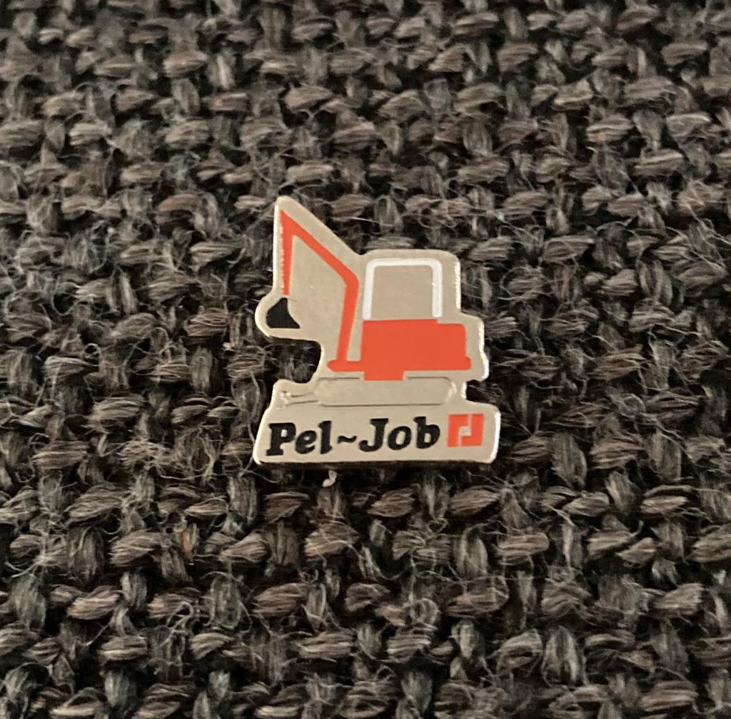 PIN -  PEL-JOB - GRAAFMACHINES, Verzenden, Gebruikt, Merk, Speldje of Pin
