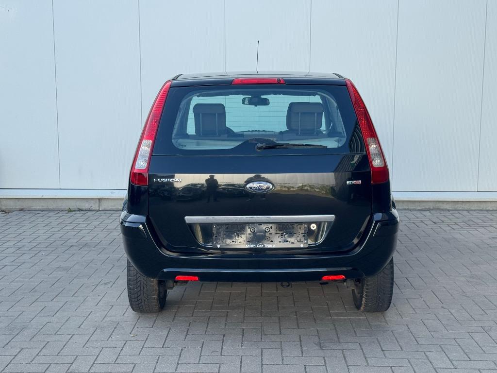 ✅ Ford Fusion 1.4 TDCI 12 Maanden GARANTIE Airco, Auto's, Ford, Voorwielaandrijving, Stof, 50 kW, Zwart