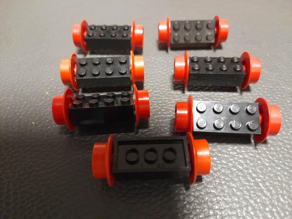 Trein wielen ramen en deuren, Kinderen en Baby's, Speelgoed | Duplo en Lego, Ophalen of Verzenden, Gebruikt, Losse stenen, Lego