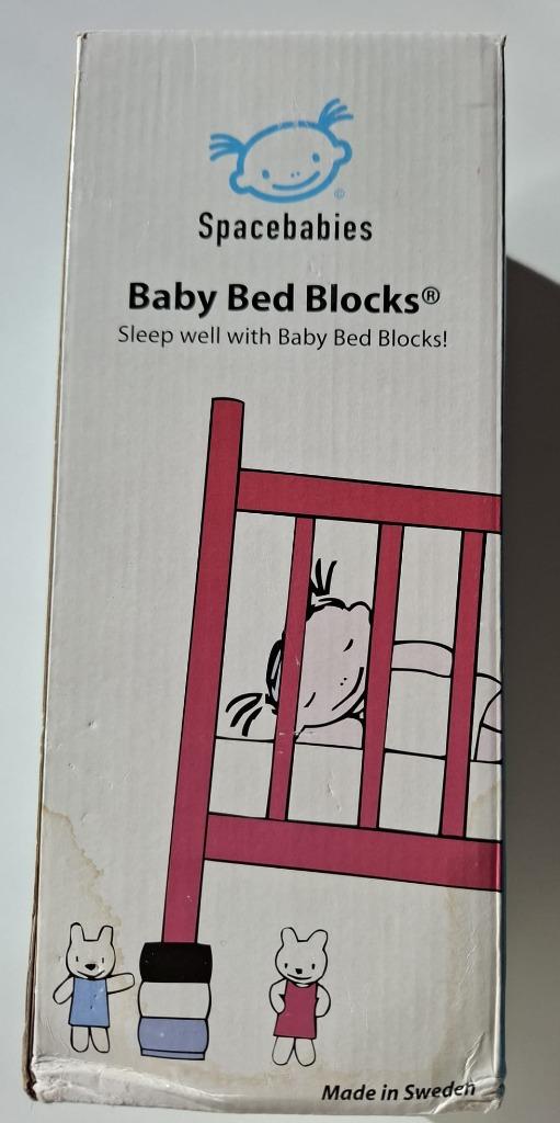 BABY BED BLOCKS, Kinderen en Baby's, Ophalen of Verzenden, Gebruikt, Minder dan 140 cm, Minder dan 70 cm