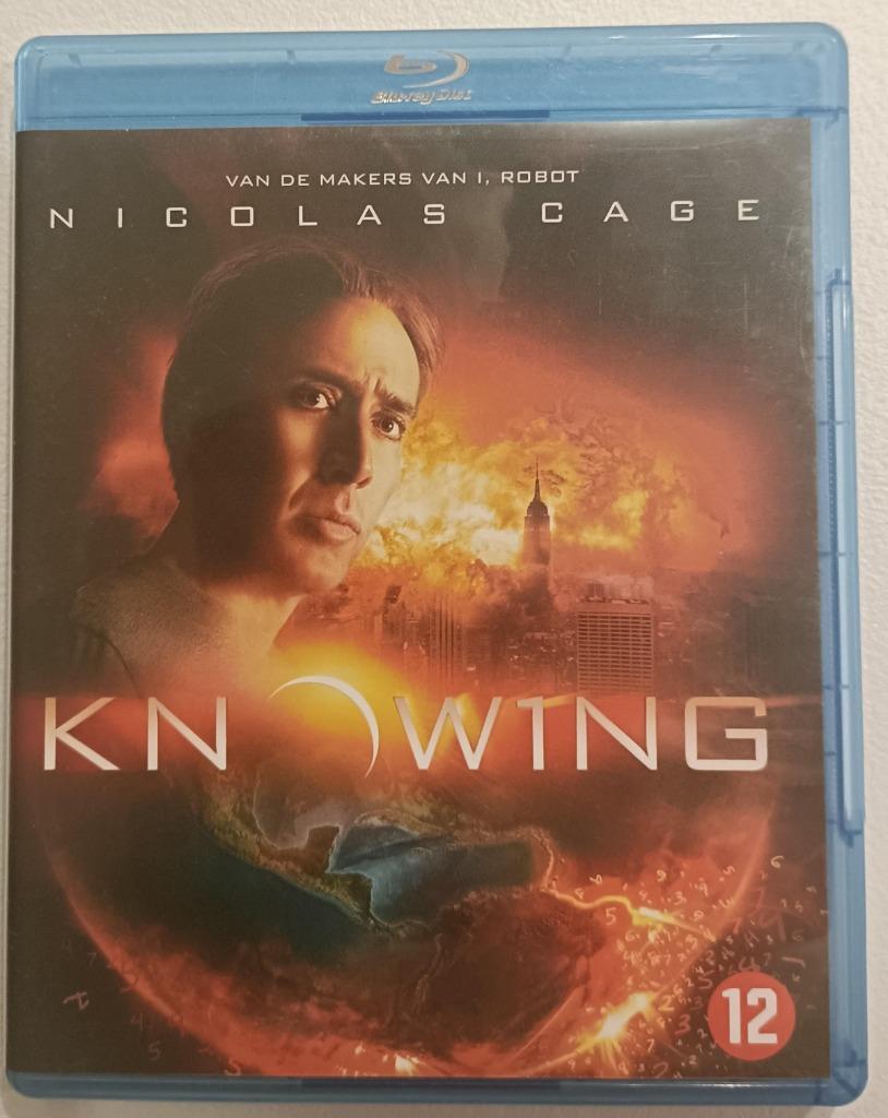 Knowing blu-ray (met NL ondertitels), CD & DVD, Blu-ray, Comme neuf, Science-Fiction et Fantasy, Enlèvement ou Envoi