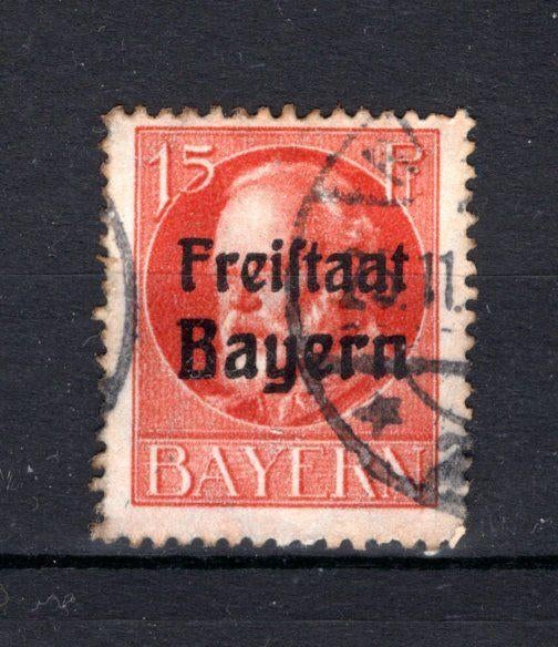 BAYERN Yt. 156 estampillé 1919, Enlèvement ou Envoi, Affranchi