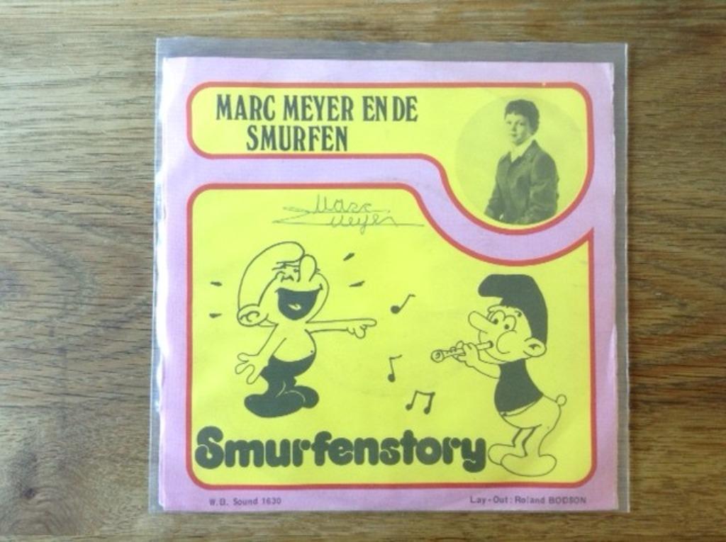 single marc meyer en de smurfen, Ophalen of Verzenden, Nederlandstalig