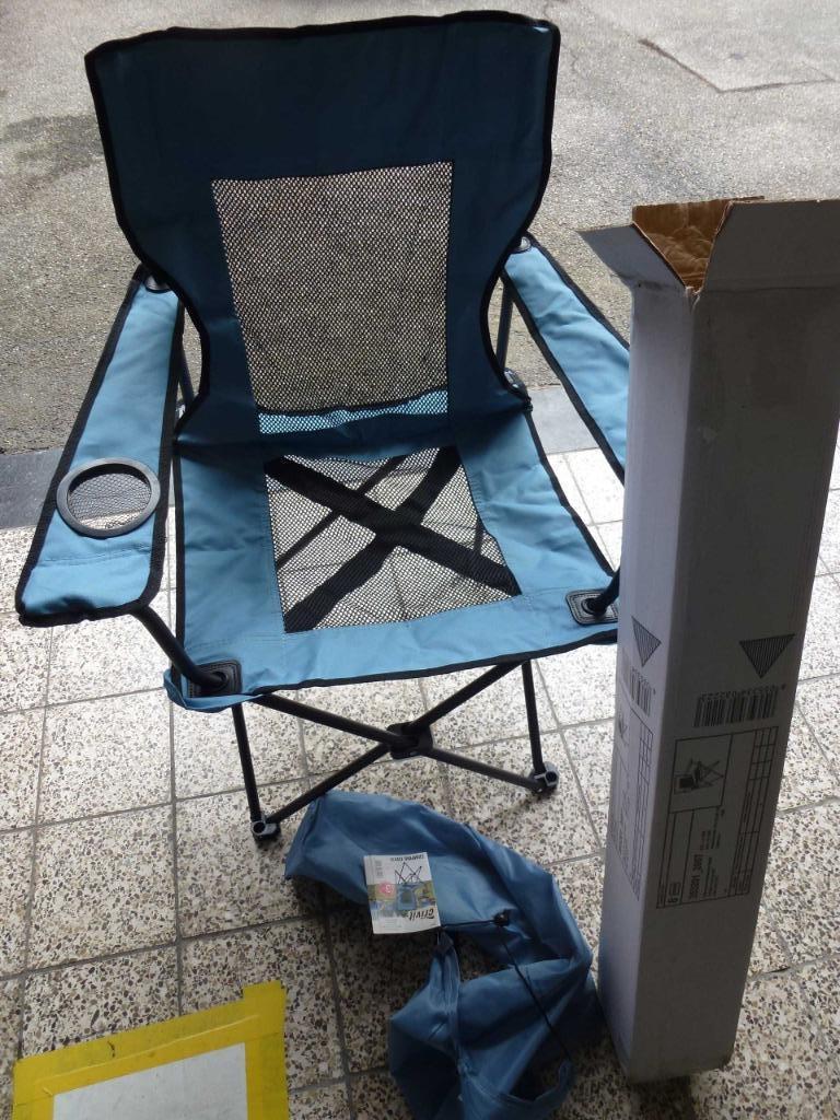 Chaises de camping complètement repliables reste 1 pc, Caravanes & Camping, Enlèvement, Neuf