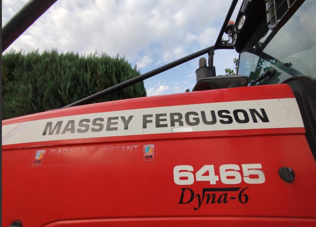 tracteur forestier Massey Ferguson 6465 Dyna-6 , Articles professionnels, Enlèvement, Véhicule ou Remorque