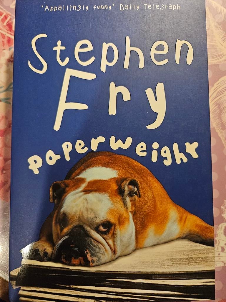 Stephen Fry - Paperweight, Ophalen of Verzenden, Nieuw, Stephen Fry