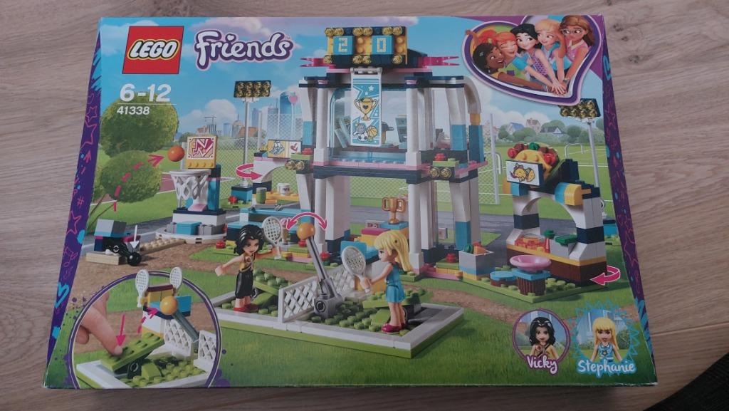 Lego Friends - 41338 - Stephanie's sportstadion, Ophalen of Verzenden, Zo goed als nieuw, Complete set, Lego