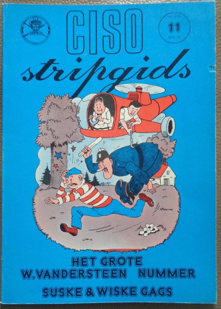 Ciso Stripgids 11 - De Vrolijke Bengels -1e dr. 1976, Boeken, Ophalen of Verzenden