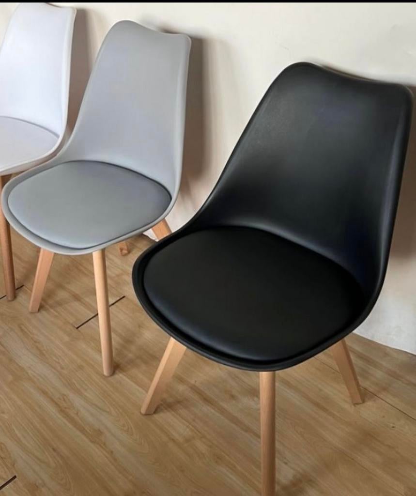 CHAISE NEUVE NOIR BLANC GRIS PLUSIEURS EN STOCK, Enlèvement