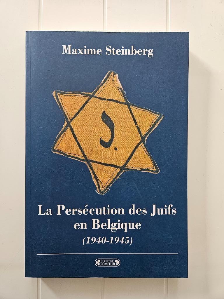 De Jodenvervolging in België - (1940-1945), Tweede Wereldoorlog, Maxime Steinberg, Ophalen of Verzenden, Zo goed als nieuw