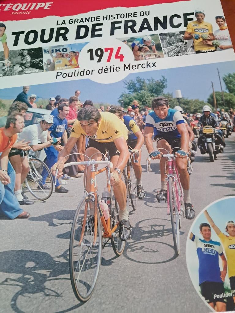 Collection de livres sur le cyclisme, L'équipe., Comme neuf, Enlèvement, Course à pied et Cyclisme