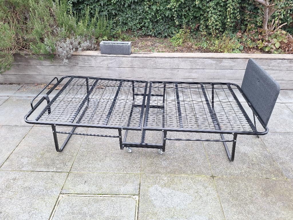 Plooibaar bed, Huis en Inrichting, Ophalen, Gebruikt, 90 cm, Eenpersoons