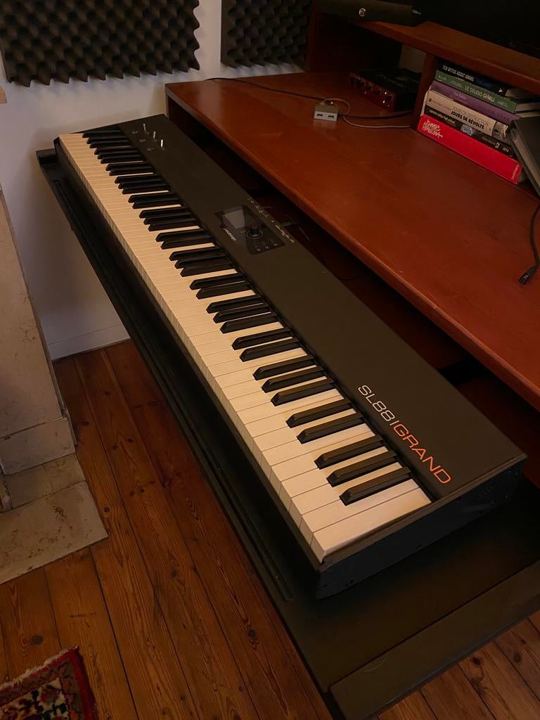 Clavier StudioLogic SL88 Grand, Musique & Instruments, Pianos, Enlèvement, Comme neuf, Noir, Piano