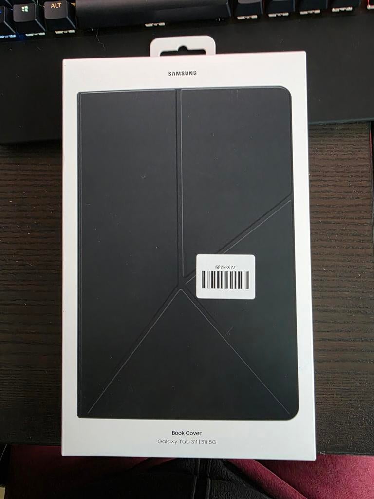 Samsung Galaxy tab S11, zwarte book cover, Informatique & Logiciels, Housses pour tablettes, Enlèvement ou Envoi