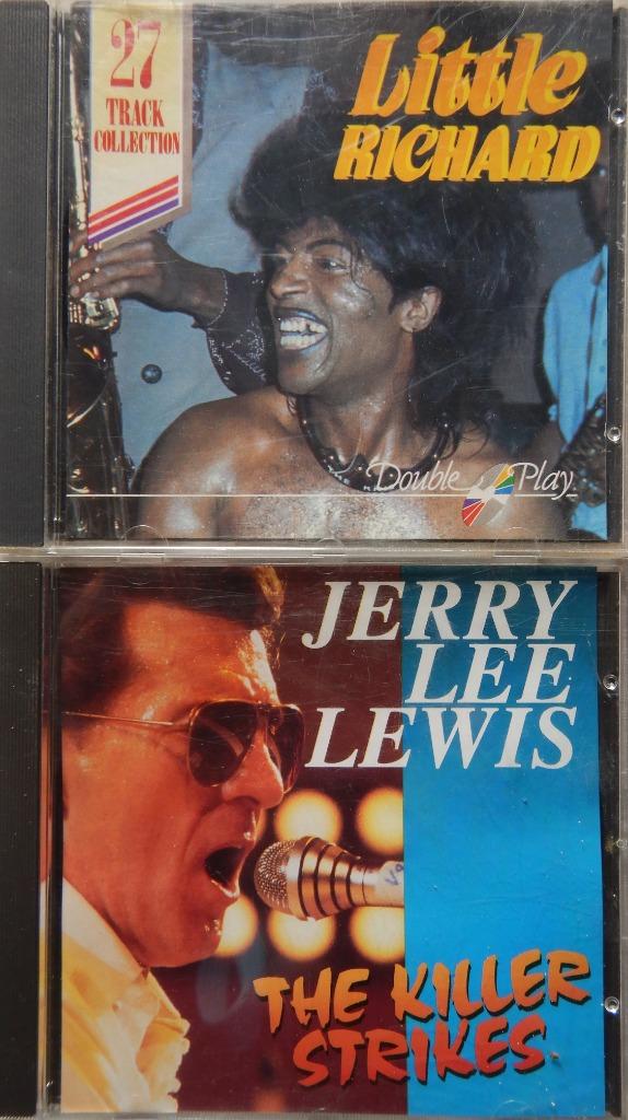 Set van 2 ROCK-cd's - Jerry Lee Lewis en Little Richard, Cd's en Dvd's, Ophalen of Verzenden, Gebruikt