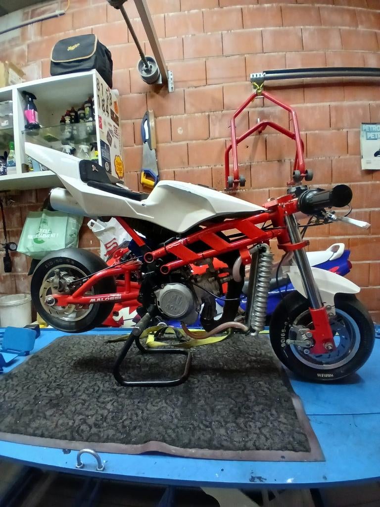 Réplique Pocketbike Blata B1 refroidie par eau, Vélos & Vélomoteurs, Cyclomoteurs | Cyclomoteurs de cross, Enlèvement ou Envoi